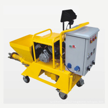 Wall Cement Spray Plaster Machine and piston diesel motor render cement pump machine